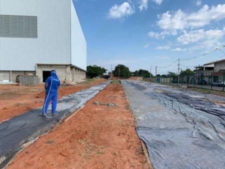 Pistas de atletismo do Centro de Iniciação ao Esporte recebem concretagem
