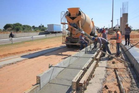 Avança obra da alça de acesso do km 5 da SP-101 à Ponte da Esperança