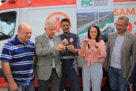 “Obras do PIC vão agilizar socorro do Samu”, afirma prefeito