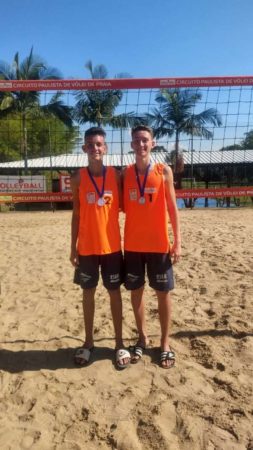Hortolândia conquista medalha de prata no vôlei de praia