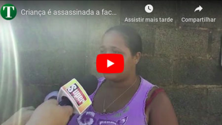 Criança é morta a facadas a caminho da escola