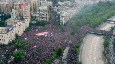 1 milhão de chilenos vai às ruas em manifestação