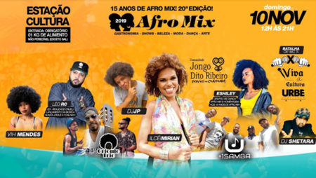 Estação Cultura de Campinas recebe 20º Edição da Feira Cultural Afro Mix