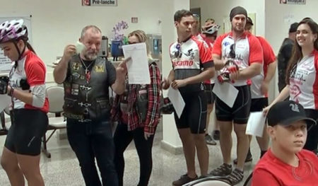 Ciclistas de Hortolândia se unem para ajudar o Banco de sangue do Hemocentro