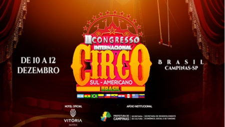 Campinas recebe Congresso Sul-Americano de Circo, de 10 a 12 de dezembro