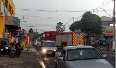 Princípio de incêndio em mercadinho assusta moradores do Sumarezinho