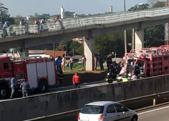 Grave acidente, interdita SP-101 na tarde dessa segunda (02)
