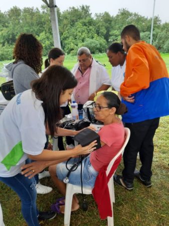 População aproveita oferta de serviços de saúde na ação “De Bem com a Vida” no Jd. Amanda