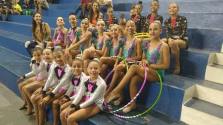 Com festival de ginástica rítmica, Prefeitura encerra ano esportivo em Hortolândia