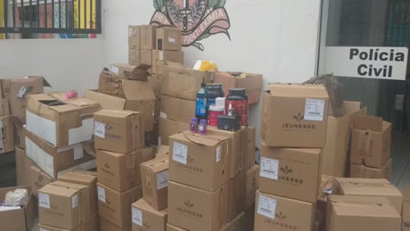Policia Civil prende suspeito por comercializar produtos de beleza e emagrecimento adulterados