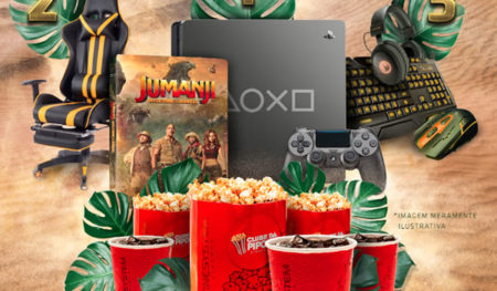 Promoção Cinesystem + Jumanji pode te premiar com um PlayStation 4