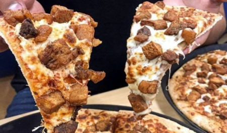 Pizza de torresmo é atração em Bar de Campinas