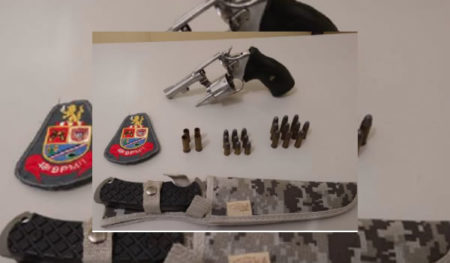 Homem é preso por em flagrante de porte ilegal de armas no Amanda