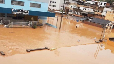 Cidade de Minas é castigada pelas Chuvas