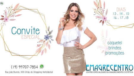 Emagrecentro prepara coquetel especial com brindes e promoções