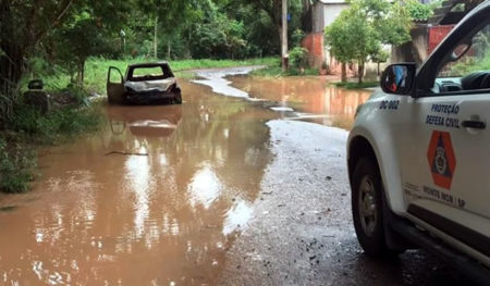 Defesa Civil registra mais de 100 mm de chuvas em Monte Mor