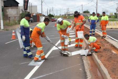 Trecho duplicado da avenida São Francisco será liberado para tráfego de veículos, na próxima semana