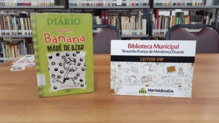 “Diário de Um Banana: Maré de Azar” é o livro mais emprestado de 2019 da Biblioteca Municipal