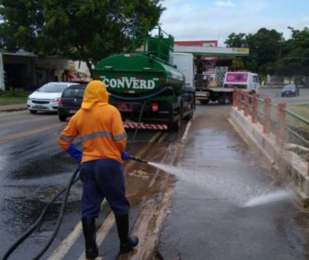 Limpeza do Ribeirão Jacuba e ações de prevenção amenizam impacto das chuvas