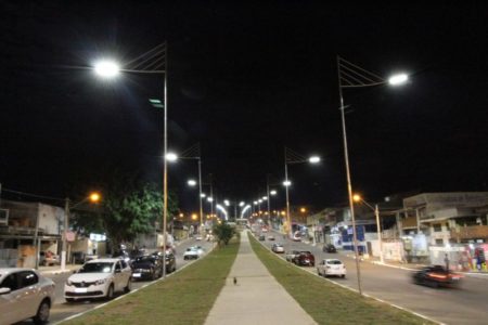 Prefeitura dá ordem de serviço para implantação de luminárias LED nas avenidas