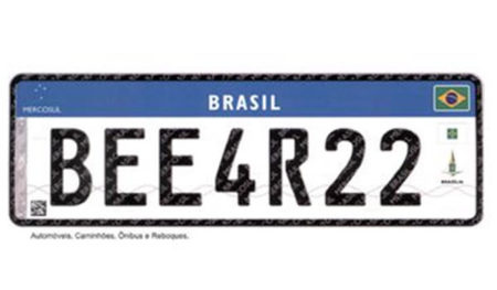 Placas com padrão do Mercosul entram em vigor em todo o país