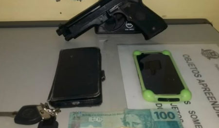 Policiais Militares de Hortolândia prendem dois indivíduos por roubo de veiculo