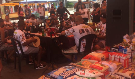 Evento de Samba garante cestas básicas há quatro anos