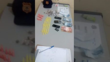 GM prenda casal por tráfico de drogas no Jardim Amanda
