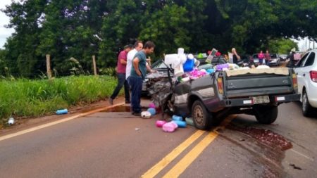 Mais um acidente foi registrado na Estrada do Barreiro