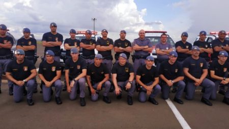 Força Tática do 48° BPM/I realiza curso de direção policial usando as técnicas da ROTA ﻿
