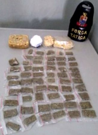 Casal é preso em flagrante por tráfico de drogas, em Sumaré