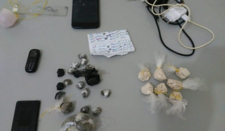 Agentes penitenciários encontram drogas e eletrônicos com preso do CPP Hortolândia