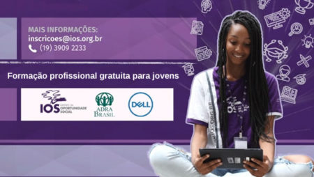 Instituto oferece Cursos gratuitos para jovens de Hortolândia em parceria com a DELL