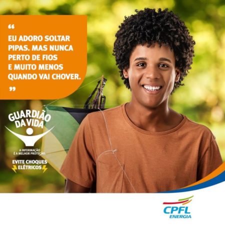 Prefeitura e CPFL alertam população sobre riscos de empinar pipa em locais próximos à fiação da rede elétrica
