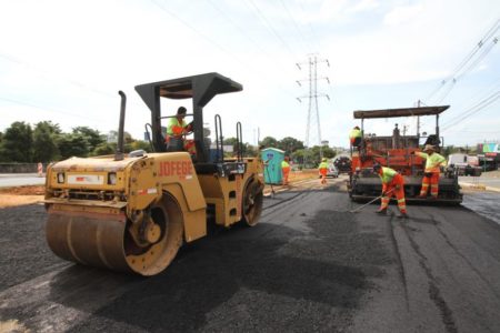 Avança obra de acesso à avenida Panaíno