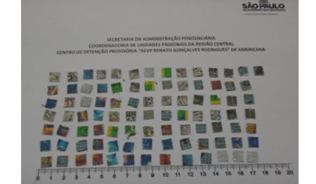 Agentes penitenciários encontram drogas em correspondências via Sedex