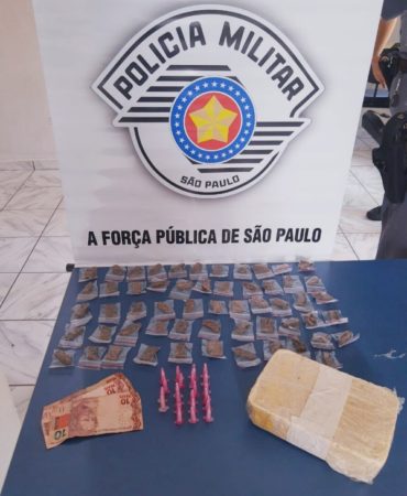 Autor de furto de veículo é detido em posse de entorpecentes no Jardim Santa Luiza