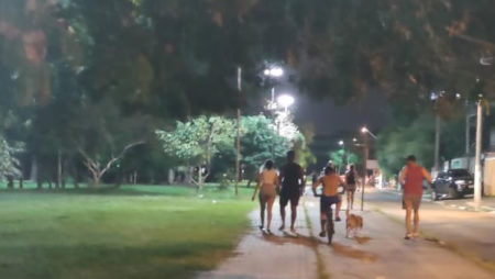 Aumenta o número de pessoas em parques de Hortolândia por conta de academias fechadas