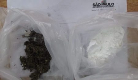 Agentes impedem a entrada de mais de 200g de drogas na PII de Hortolândia