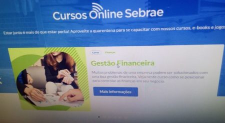 Sebrae oferece cursos e palestras gratuitas on line sobre empreendedorismo