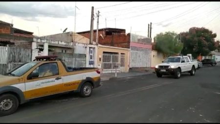 Jardim Amanda recebe nebulização veicular para eliminar o mosquito Aedes aegypti