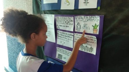 Cartilhas voltadas a alunos da rede municipal ensinam a combater doenças transmitidas pelo Aedes aegypti