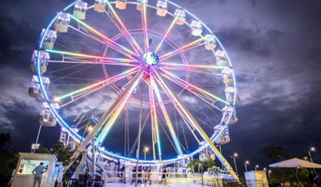 Roda-Gigante do Shopping Parque das Bandeiras tem funcionamento estendido até maio