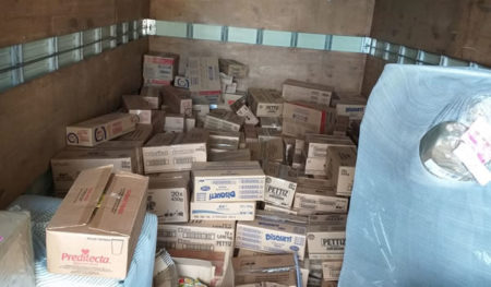 Caminhonete com carga alimentícia é roubada e recuperada, no Parque São Jorge, em Hortolândia.