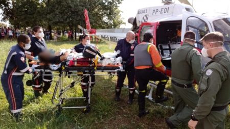 Homem fica gravemente ferido ao ser atropelado por trem em Hortolândia
