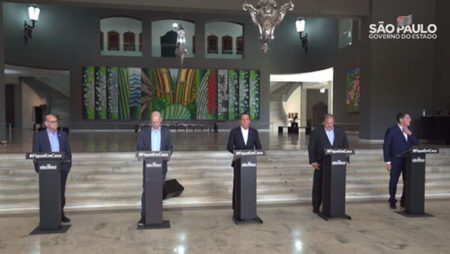 Governo de SP prorroga isolamento social para o dia 22 de abril