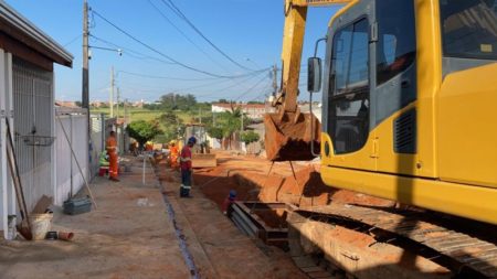 Prefeitura amplia sistema de drenagem no Jd. Terras de Santo Antônio