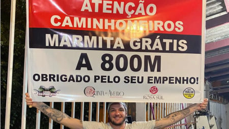 Empreendimentos de Campinas/SP oferecem alimentação para caminhoneiros