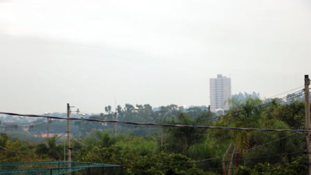 Frente fria muda temperatura em Hortolândia