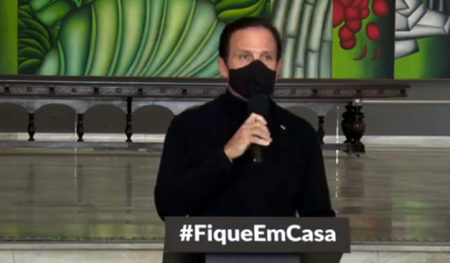 Doria fala em abertura da economia em 1º de junho